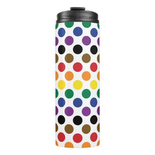 Flag Philadelphia Rainbow Pride Thermosbecher (Vorderseite)
