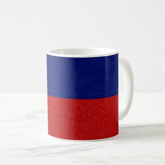 Flag Philippinen-Glitzer Kaffeetasse (VorderseiteRechts)