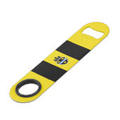 Flag Pittsburgh, Pennsylvania Bar Key (Vorderseite Schrägansicht)
