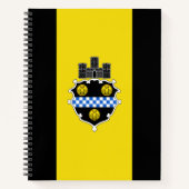 Flag Pittsburgh, Pennsylvania Notebook Notizblock (Vorderseite)