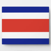 Flag Plaque Costa Rica Fotoplatte (Vorderseite)