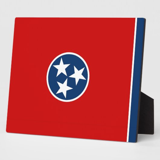 Flag Plaque de Tennessee Fotoplatte (Seite)