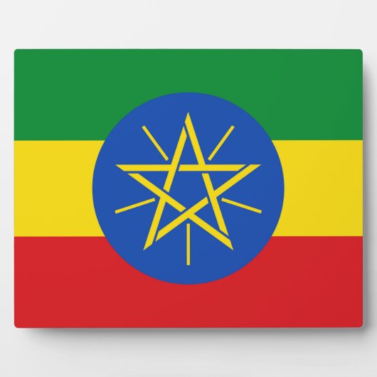 Flag Plaque Fotoplatte (Vorderseite)