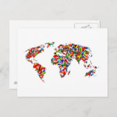 Flag Postkarte (Vorne/Hinten)