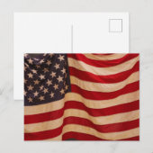 Flag-Postkarte Postkarte (Vorne/Hinten)
