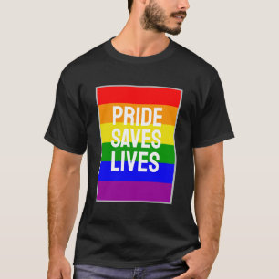 Flag Pride des klassischen Gay Pride rette Regenbo T-Shirt