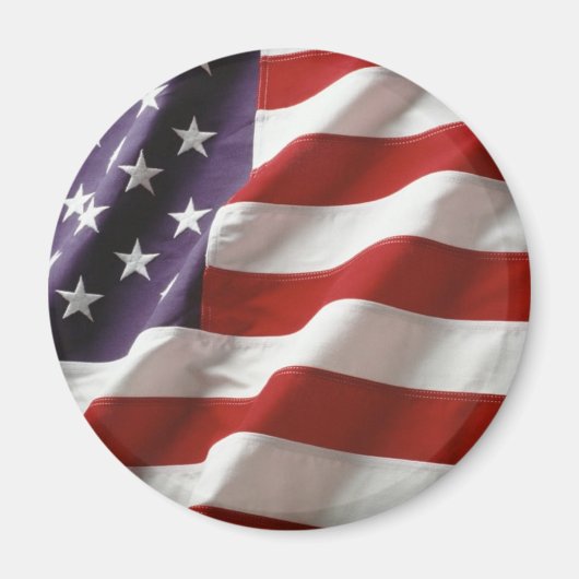 Flag Proud and Patriotic USA Magnet (Vorne)