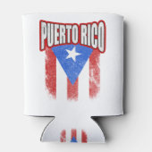 Flag Puerto Rico Resiste Dosenkühler (Rückseite)