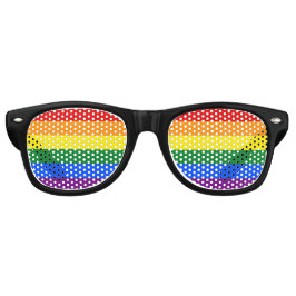 Flag Rainbow Color LGBTQ Partybrille