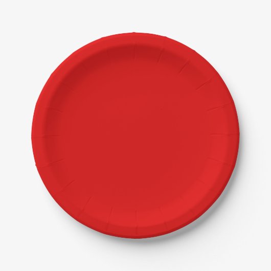 Flag "RED" Pappteller (Vorderseite)
