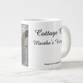 Flag Reflections - Martha's Vineyard Jumbo-Tasse (Vorderseite Rechts)