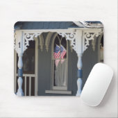 Flag Reflections - Martha's Vineyard Mousepad (Mit Mouse)