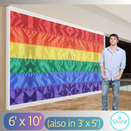 Flag-Regenbogen-Flagge Lesbische Gay Right Equalit Banner