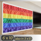 Flag-Regenbogen-Flagge Lesbische Gay Right Equalit Banner
