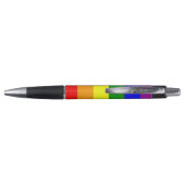 Flag-Regenbogenfarben LGBTQIA+ Kugelschreiber (Rückseite)