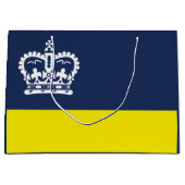 Flag Regina, Saskatchewan Große Geschenktasche Geschenktüte (Vorderseite)