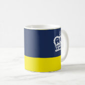 Flag Regina, Saskatchewan Tasse (VorderseiteRechts)
