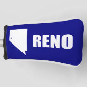 Flag Reno, Nevada Golf Head Cover Headcover (Vorderseite)
