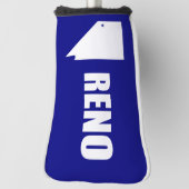 Flag Reno, Nevada Golf Head Cover Headcover (Rotieren 90)