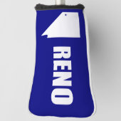 Flag Reno, Nevada Golf Head Cover Headcover (Rotieren 90)
