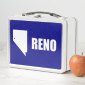 Flag Reno, Nevada Metal Lunch Box (Beispiel)