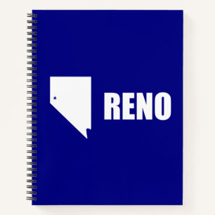 Flag Reno, Nevada Notebook Notizblock