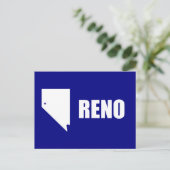 Flag Reno, Nevada Postcard Postkarte (Stehend Vorderseite)