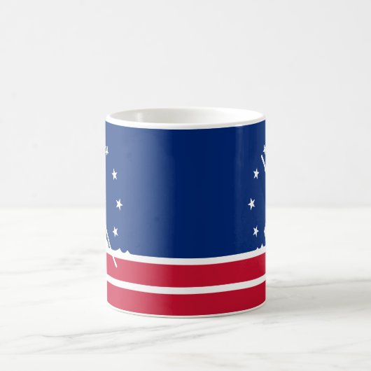 Flag Richmond, Virginia Coffee Tasse (Mittel)