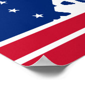 Flag Richmond, Virginia Poster (Ecke)