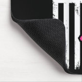 Flag Rosa Ribbon Brustkrebs Bewusstsein Monat 1 Mousepad (Ecke)