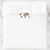 Flag Runder Aufkleber (Tasche)