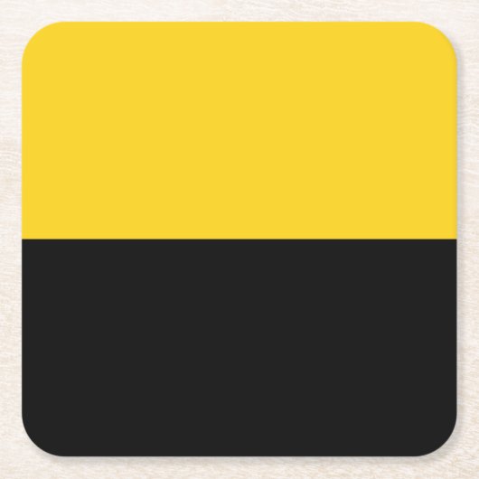 Flag Sachsen-Anhalt-Untersetzer Rechteckiger Pappuntersetzer (Vorderseite)