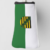Flag Sachsen Golf Head Cover Headcover (Rotieren 90)