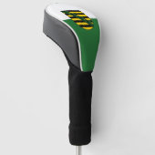 Flag Sachsen Golf Head Cover Headcover (angewinkelt)