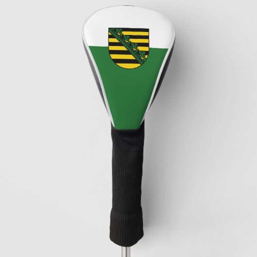 Flag Sachsen Golf Head Cover Headcover (Vorderseite)