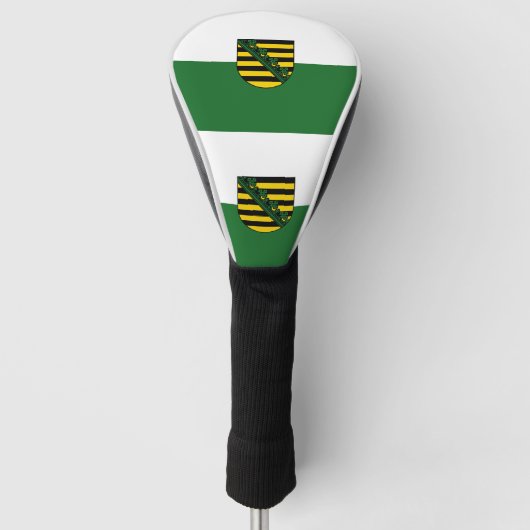 Flag Sachsen Golf Head Cover Headcover (Vorderseite)