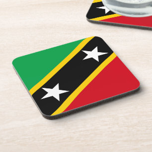 Flag Saint Kitts & Nevis Getränkeuntersetzer