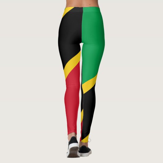 Flag Saint Kitts und Nevis Leggings (Rückseite)
