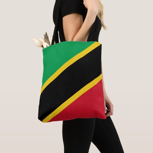 Flag Saint Kitts und Nevis Tasche (Von Nahem)