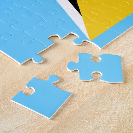 Flag Saint Lucia Foto Puzzle (Seite)