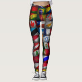 Flag-Sammlung Leggings (Vorderseite)