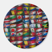 Flag-Sammlung Magnet (Vorne)