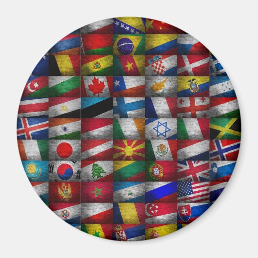 Flag-Sammlung Magnet (Vorne)