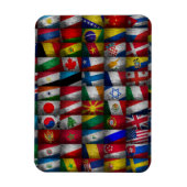 Flag-Sammlung Magnet (Vertikal)