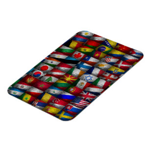 Flag-Sammlung Magnet