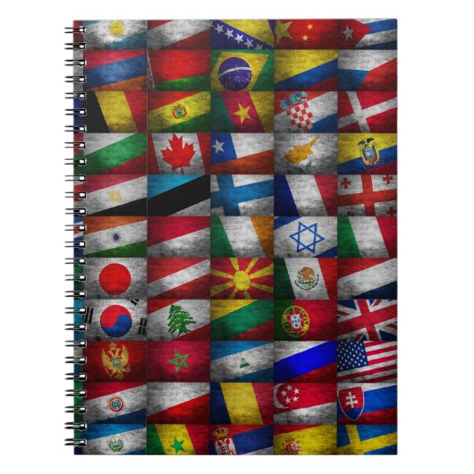 Flag-Sammlung Notizblock (Vorderseite)