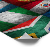 Flag-Sammlung Poster (Ecke)