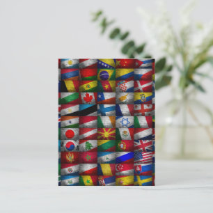 Flag-Sammlung Postkarte