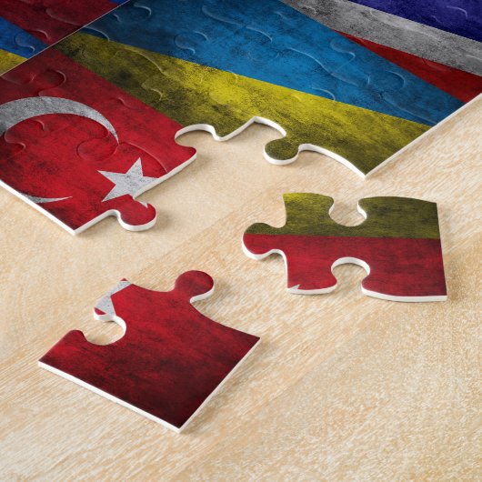 Flag-Sammlung Puzzle (Seite)