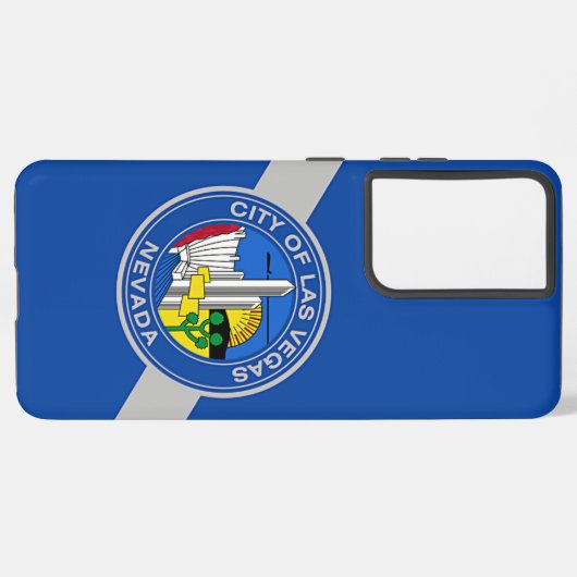 Flag Samsung Galaxy S21 Ultra Case Las Vegas Samsung Galaxy Hülle (Linke Seite)